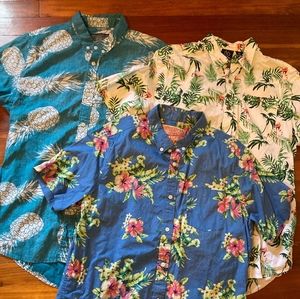 3 Floral Shirt Bundle